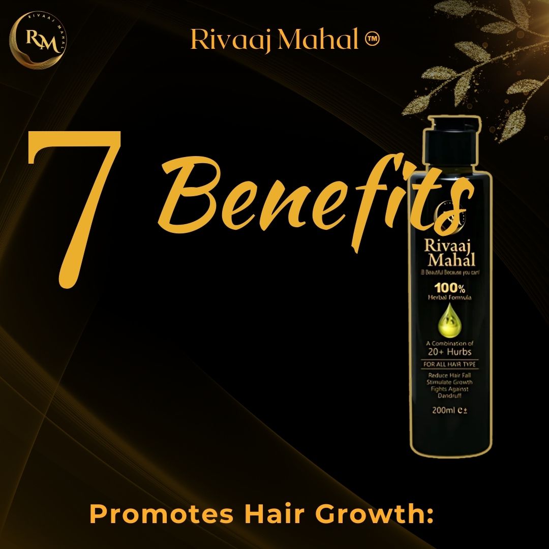 Rivaaj Mahal Hair Oil.